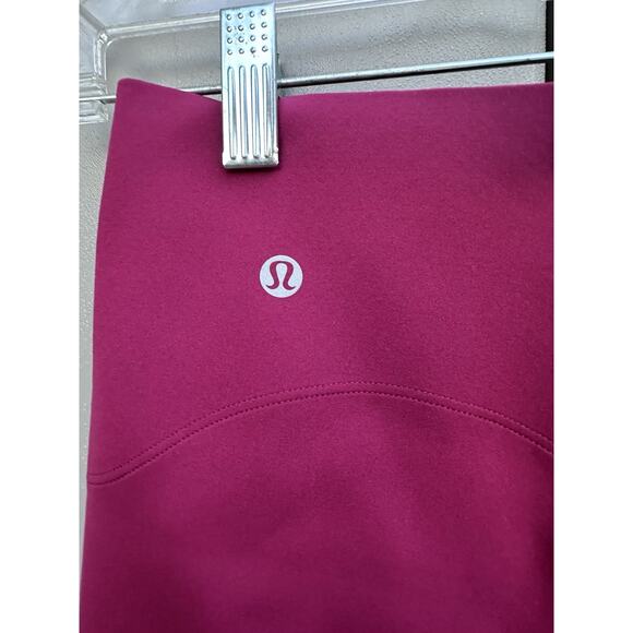 Lululemon Glow Up Super-High-Rise Tight 28" Magenta Smoke size 6 NWT - Picture 7 of 11